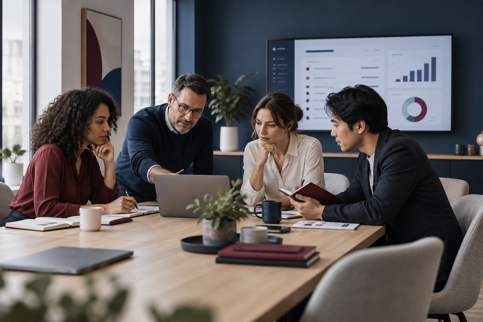 Comptable comparant les fonctions de logiciels de recouvrement pour PME
